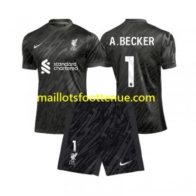 Maillot/Tenue Liverpool Alisson Becker 1 Gardien Enfant Domicile 2024/2025